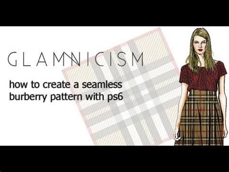 burberry pattern tube top|seamless burberry pattern youtube.